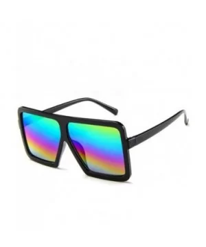 Oversized Sunglasses Polarized Fashion - Multicolor - CH19648O5QS $5.90 Oversized