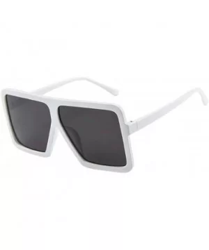 Oversized Sunglasses Polarized Fashion - Multicolor - CH19648O5QS $5.90 Oversized