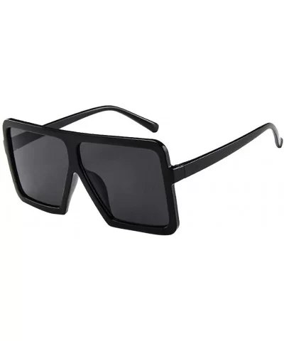 Oversized Sunglasses Polarized Fashion - Multicolor - CH19648O5QS $5.90 Oversized