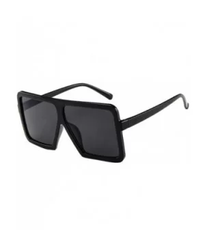 Oversized Sunglasses Polarized Fashion - Multicolor - CH19648O5QS $5.90 Oversized