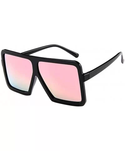 Oversized Sunglasses Polarized Fashion - Multicolor - CH19648O5QS $5.90 Oversized