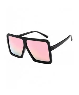 Oversized Sunglasses Polarized Fashion - Multicolor - CH19648O5QS $5.90 Oversized