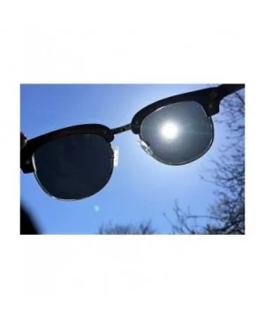 Black Bamboo Sunglasses with Pouch and Case SP001 - CJ18D0DAMYH $25.49 Sport