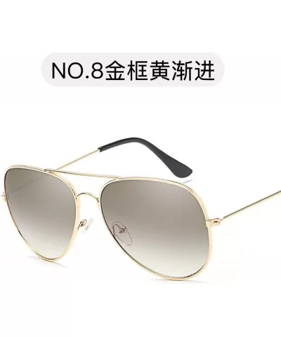 New Fashion Tinted Color Lens Ladies Round Sunglasses Men Women Retro Yellow Red Vintage Tiny Sun Glasses - 2 - C5198ZTOKI9 $...