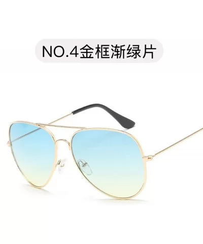 New Fashion Tinted Color Lens Ladies Round Sunglasses Men Women Retro Yellow Red Vintage Tiny Sun Glasses - 2 - C5198ZTOKI9 $...