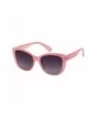 Jackie O Cat Eye Sunglasses Oversized Vintage Polarized Sunglasses for Women - Pink - CY18YYW460G $12.03 Cat Eye