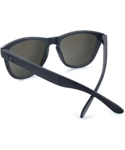 Premiums Polarized Sunglasses For Men & Women- Full UV400 Protection - Black on Black / Smoke - C418KCODR9A $23.61 Wayfarer