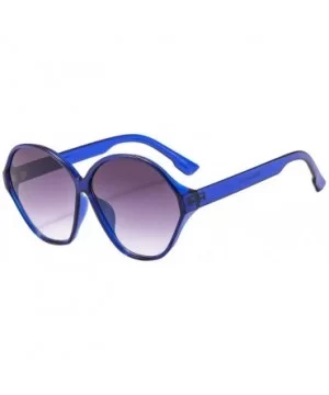 Women Men Vintage Style Shades Sunglasses Eyewear Fashion Sun Glasses - B - CW18X8L76A6 $5.62 Rectangular