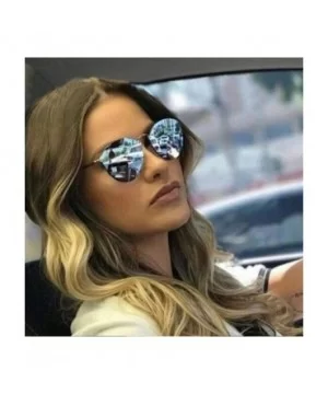 Luxury Brand Women Round Sunglasses Male Female Metal Frame G15 Lens 58051 C1 - 58051 C7 - C718YZUND4U $7.05 Aviator