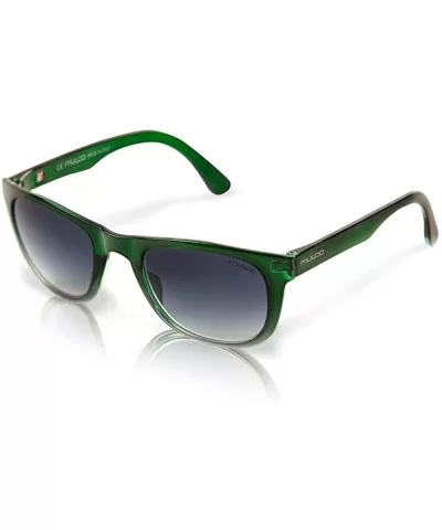 M10 C4 Green Frame Black Lens 40 mm Oval Sunglasses - C412OBLXJO0 $45.43 Oval