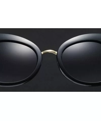 Transparent Snake Cat Eye Sunglasses Men Women Big Frame Fashion Shades UV400 Vintage Glasses - CU18U560UQ0 $12.20 Cat Eye