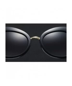 Transparent Snake Cat Eye Sunglasses Men Women Big Frame Fashion Shades UV400 Vintage Glasses - CU18U560UQ0 $12.20 Cat Eye