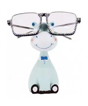 Oversized Diamond Sunglasses for Women Square Bling Rhinestone Shades - Blue White - CW197M3MR35 $14.25 Cat Eye