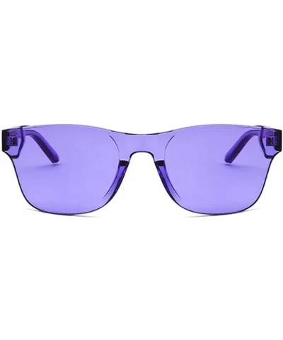 Unisex Sunglasses Retro Red Drive Holiday Oval Non-Polarized UV400 - Purple - CI18RLZCM87 $6.03 Oval