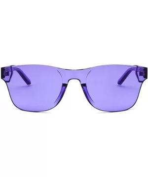 Unisex Sunglasses Retro Red Drive Holiday Oval Non-Polarized UV400 - Purple - CI18RLZCM87 $6.03 Oval