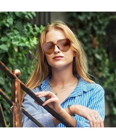 Shaped Sunglasses Glasses Eyewear - CY18XI2AAES $4.53 Round