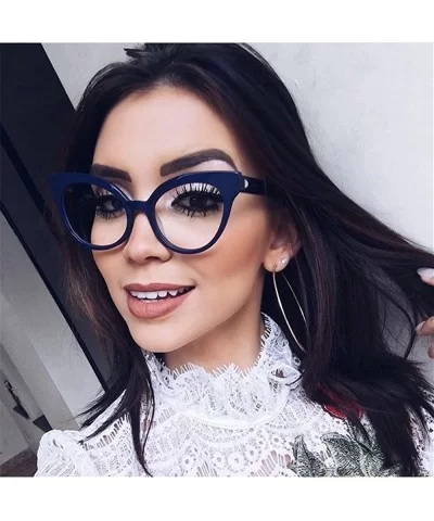 Sexy Cat Eye Optical Glasses Frame Women Brand Designer Spectacles Eyeglasses - Mixed Color - C91885OLA4C $6.08 Cat Eye