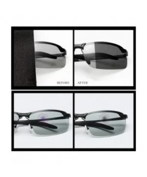 Classic Driving Photochromic Sunglasses Men Polarized Chameleon Discoloration Sun Glasses Anti-glare Goggles - CZ1985K405S $1...