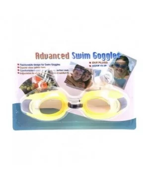 Youth Children Goggles Waterproof Goggles Swimming Supplies - Yellow - CY18YYZ66E2 $18.90 Goggle