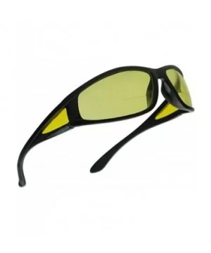 Driving Bifocal Polycarbonate Reading Sunglasses - Shiny Black - Yellow - C518WA37CK0 $15.09 Sport