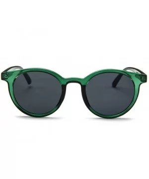 MOD-Style Cat Eye Round Frame Sunglasses A Variety of Color Design - S08 - CJ189OM2WAI $11.96 Square