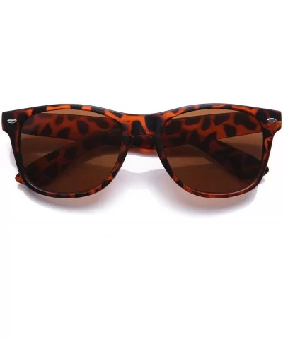 Classic Polarized Anti Glare Protection Sunglasses - Tortoise/Brown - CJ17Z2UK9L4 $5.23 Wayfarer