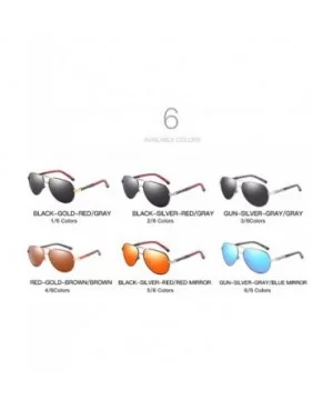 Male Polarizer Sunglasses Male Driver Polarizer Outdoor Fishing Glasses - A - C318QO3XE0Q $33.58 Aviator