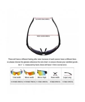 Polarized Cycling Sunglasses Goggles Exchangeable - CC1219FINQ9 $14.49 Goggle