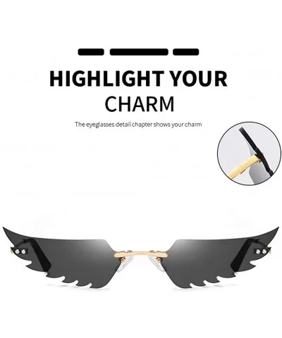 Fashion Irregular Glasses Classic Vintage Design Style Sunglasses Resin Lens Sunglasses - Unisex - Green - C8199Y3X9TZ $14.48...