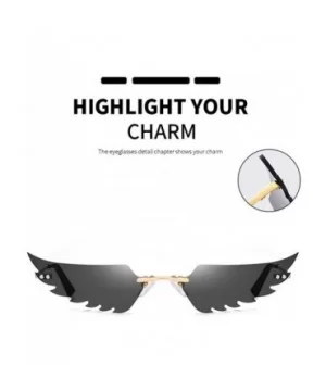 Fashion Irregular Glasses Classic Vintage Design Style Sunglasses Resin Lens Sunglasses - Unisex - Green - C8199Y3X9TZ $14.48...