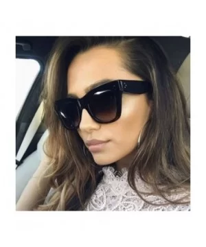 Designer Square Women Sunglasses Vintage Sun Glasses For Men Women Driving Sunglass - No 3 - C018W7EE48Z $16.15 Square