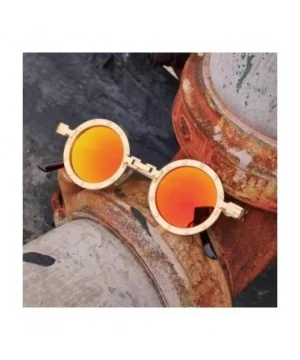 Classic Gothic Steampunk Sunglasses Round Metal Glasses Vintage UV400 Eyewear Shades - C6 Gold Mirror - CZ197Y7DU2I $32.49 Round