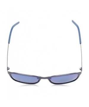 Men's Pld2046/S Rectangular Sunglasses - Matt Blue - CT17YHUYAQY $40.16 Rectangular