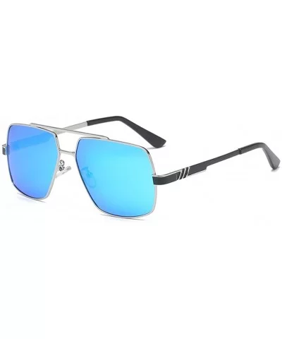 Polarized Sunglasses Dual Color Plated Sunglasses - CH18E43C0I2 $37.35 Aviator