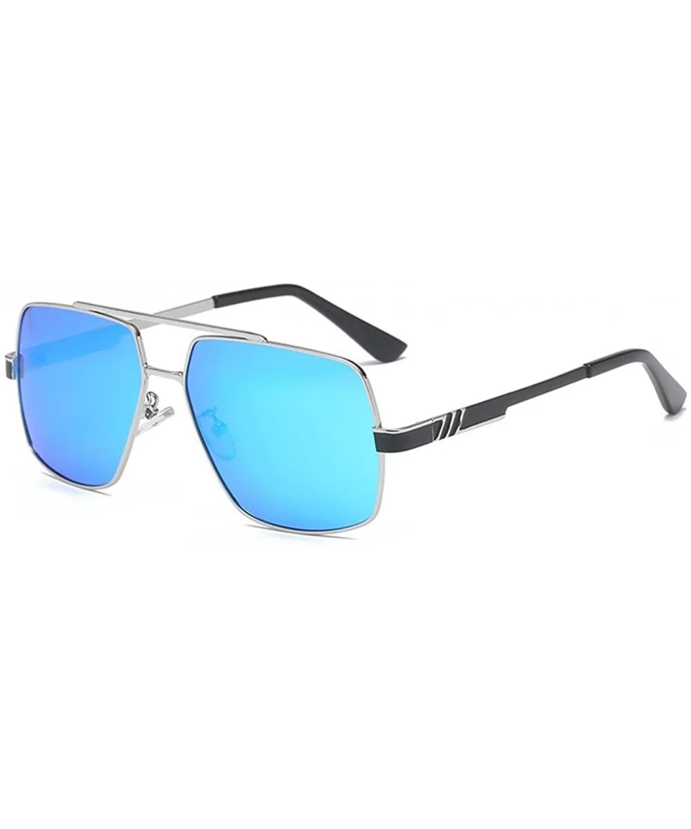 Polarized Sunglasses Dual Color Plated Sunglasses - CH18E43C0I2 $37.35 Aviator