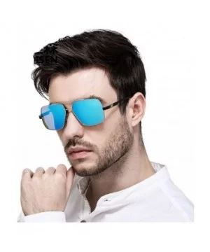 Polarized Sunglasses Dual Color Plated Sunglasses - CH18E43C0I2 $37.35 Aviator