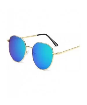 Round Lense Sunglasses Polarized Circle - CZ194IZL3IS $8.75 Round