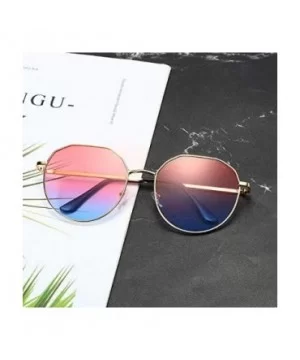 Round Lense Sunglasses Polarized Circle - CZ194IZL3IS $8.75 Round