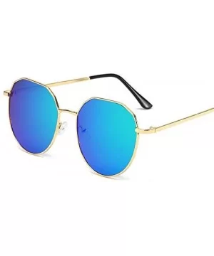 Round Lense Sunglasses Polarized Circle - CZ194IZL3IS $8.75 Round