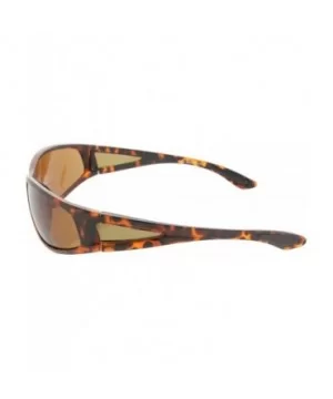 Wrap Polarized Sunglasses Invisible Line Bifocal Sunglass Readers - Tortoise - CS18C55UR37 $25.57 Round