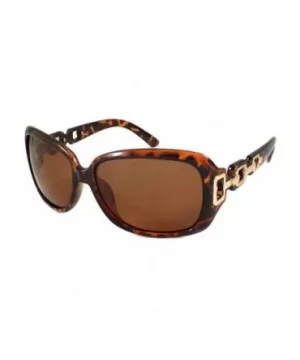 VINTAGE Retro Polarized Sexy Rectangular Designer Women Sunglasses - Tortoise - CY11LXP2PRT $8.63 Rectangular