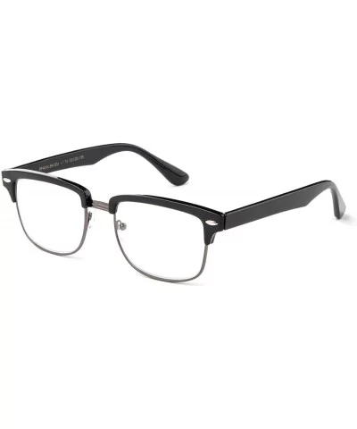 Babo" Slim Oval Style Celebrity Fashionista Pattern Temple Reading Glasses Vintage - 9054 Black/Gunmetal - CA12689HOQL $6.65 ...