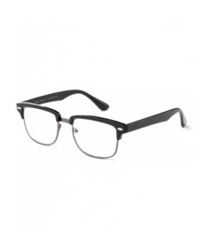 Babo" Slim Oval Style Celebrity Fashionista Pattern Temple Reading Glasses Vintage - 9054 Black/Gunmetal - CA12689HOQL $6.65 ...