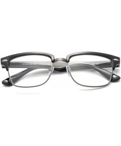 Babo" Slim Oval Style Celebrity Fashionista Pattern Temple Reading Glasses Vintage - 9054 Black/Gunmetal - CA12689HOQL $6.65 ...