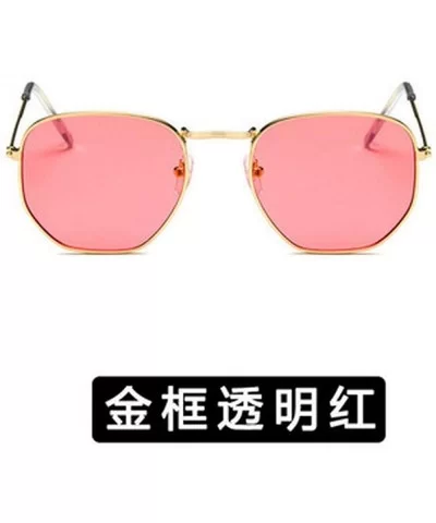 New Vintage Small Sunglasses Fashion Women Retro Round Metal Sun Glasses Men Brand Designer Eyeglasses UV400 - CW198ZX7XHH $2...