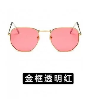 New Vintage Small Sunglasses Fashion Women Retro Round Metal Sun Glasses Men Brand Designer Eyeglasses UV400 - CW198ZX7XHH $2...