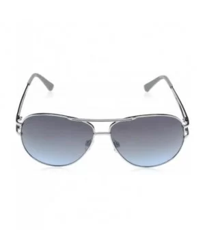 Men's R1395 Non Polarized Aviator Sunglasses- 64 mm - Silver Blue - CA129HH05C1 $45.92 Aviator