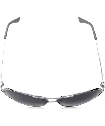 Men's R1395 Non Polarized Aviator Sunglasses- 64 mm - Silver Blue - CA129HH05C1 $45.92 Aviator