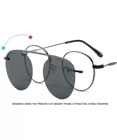 Polarized Sunglasses Glasses Driving - Black Black - CE1902WXUCH $10.55 Round