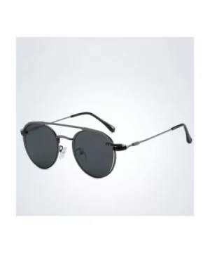 Polarized Sunglasses Glasses Driving - Black Black - CE1902WXUCH $10.55 Round